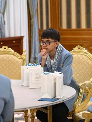 Юные шахматисты в Акорде 