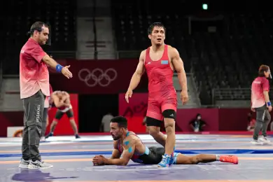Борец Ниязбеков не смог завоевать "бронзу" на Олимпиаде в Токио 