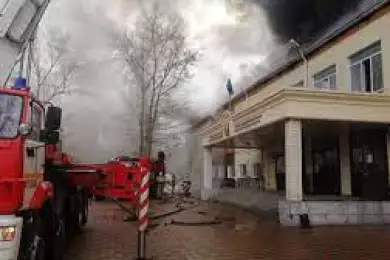 Скаков назвал причину пожара в СШ №28 в Павлодаре 
