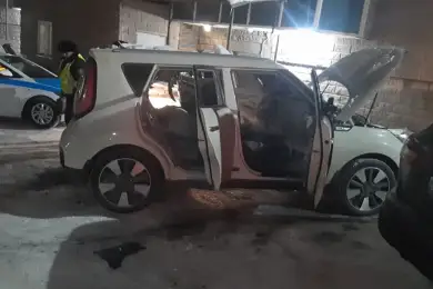Журналистке Динаре Егеубаевой подожгли машину 
