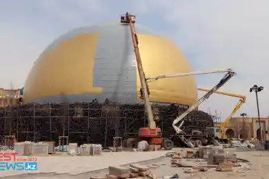 Невесомость для зрителей: в Туркестане откроют "Летающий театр" - фото, видео