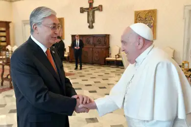 Какие темы обсудили Президент Казахстана и Папа Римский 