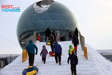 Морозы без осадков: погода по Казахстану на 7-9 января 