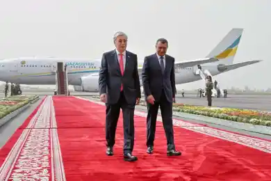 Президент Казахстана прибыл в Таджикистан