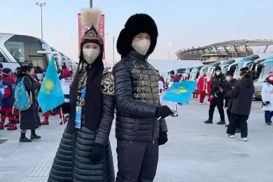 Неожиданно: в каких костюмах знаменосцы сборной Казахстана выйдут на церемонию открытия Олимпиады-2022 