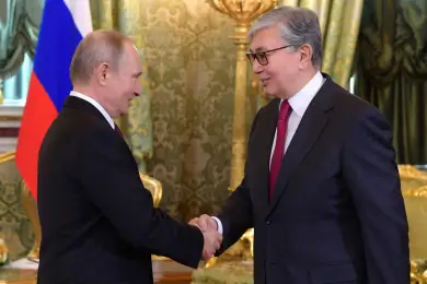 В Кремле начались переговоры Президентов Казахстана и России 