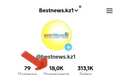 Канал Bestnews.kz в TikTok набрал свыше 18 тысяч подписчиков 