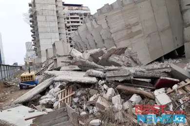Территория дискомфорта: как выглядит место падения блока ЖК в Нур-Султане после демонтажа  - фото, видео 