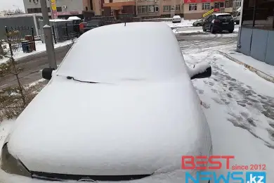 В Нур-Султане выпала трехмесячная норма снега за месяц 