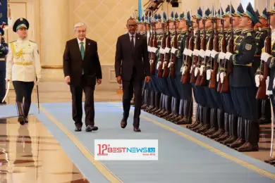 В Акорде начались переговоры Президента Казахстана и Президента Руанды 