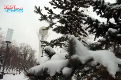 Дождь со снегом: погода по Казахстану на 11 января 