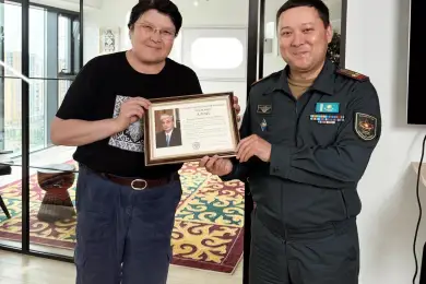 Главному редактору ИА Bestnews.kz Жанар Сердалиной вручили Алгыс Хат Президента Республики Казахстан и нагрудный знак 