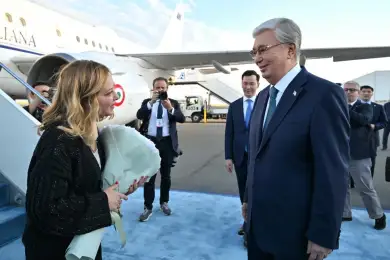 Премьер-министр Италии Джорджа Мелони прибыла в Астану 