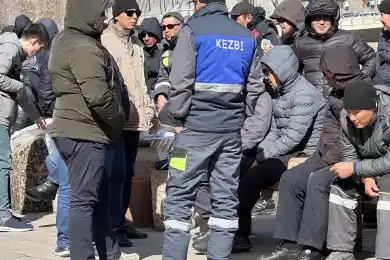 Задержанные в Астане пикетчики из Жанаозена записали видео