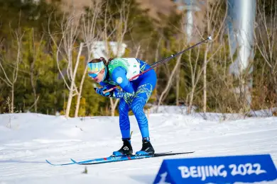 Казахстанка Шурыга заняла 42-е место в лыжном масс-старте на Олимпиаде-2022 