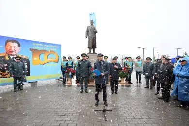 Спикер Сената принял участие в открытии памятника Сагадату Нурмагамбетову 