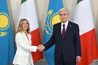 Касым-Жомарт Токаев и Джорджа Мелони провели переговоры 