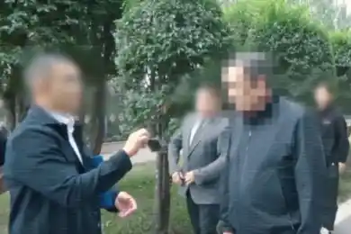 Вице-министра транспорта задержали на улице - видео КНБ