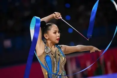 Только на Bestnews.kz: смотрите атмосферу на чемпионате Азии с участием гимнасток сборной Казахстана 