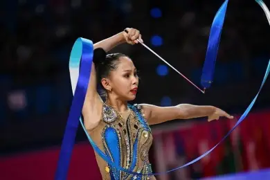 Только на Bestnews.kz: смотрите атмосферу на чемпионате Азии с участием гимнасток сборной Казахстана 