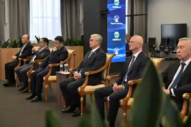 Президент Казахстана принял участие в церемонии подачи газа в Косшы