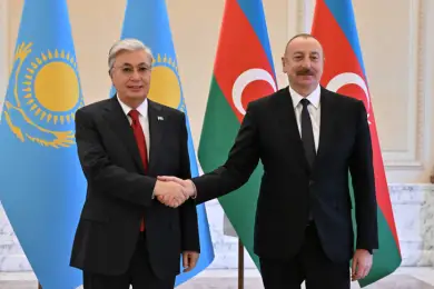 Президенты Казахстана и Азербайджана провели переговоры 