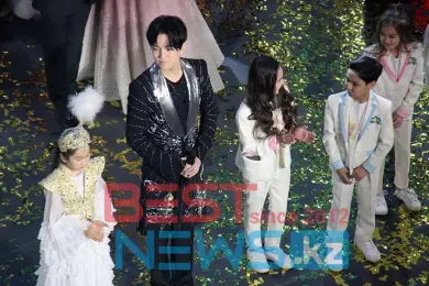 Димаш спел "Елім менің" на концерте в Нур-Султане