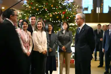 Токаев встретился с соотечественниками, работающими в Японии