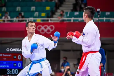 Каратист Ажиканов уступил во втором поединке на Олимпиаде в Токио 