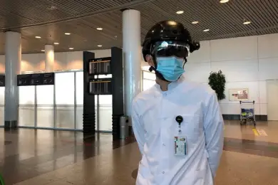 «Робокоп» встречает пассажиров в аэропорту Нур-Султана 