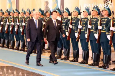 В Астане началась встреча Президентов Республики Казахстан и Республики Корея 