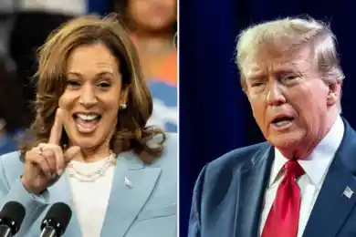 Трамп на выборах президента США набирает 177 голосов выборщиков, Харрис - 99