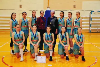 Баскетболистки Акмолинской области стали чемпионками Казахстана 