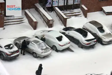 Надолго ли зима: в Нур-Султане долгожданный снегопад 