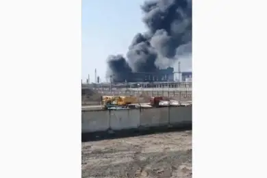 Синоптики указали на резкое загрязнение воздуха после пожара на Атырауском НПЗ 