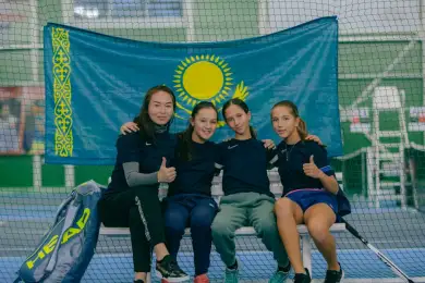 Теннисистки Казахстана защитили титул чемпионок Азии до 12 лет 