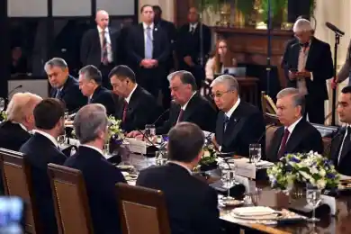 Президент Казахстана принял участие в саммите «Центральная Азия – США»