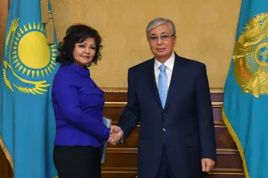 Президент Казахстана принял Айман Умарову и Тимура Кулибаева 