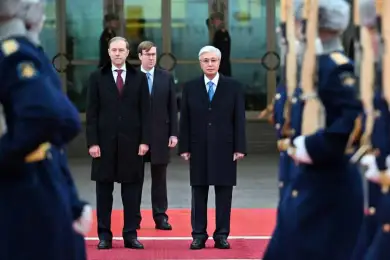 Президент Казахстана прибыл в Москву 