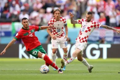 Прямая трансляция матча Хорватия-Марокко на ЧМ-2022 