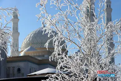 В двух областях сильный мороз - погода по Казахстану на 16 января 
