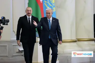 В Акорде начались переговоры Президентов Казахстана и Азербайджана 