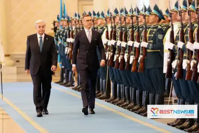 В Акорде начались переговоры Президентов Казахстана и Финляндии 