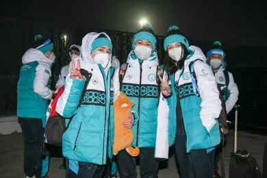 Олимпийцы Казахстана вылетели в Пекин 