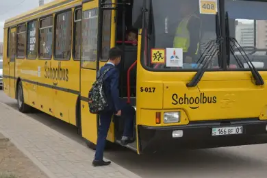 В регионах Казахстана школьников перевозили водители с судимостью и запретом на контакты с детьми 