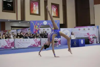 Свыше 500 участников: в Нур-Султане стартовал чемпионат Казахстана по художественной гимнастике 