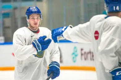 Хоккеисты сборной Казахстан вернулись на лёд после карантина 