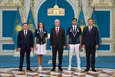 «Будем всем народом болеть за вас»: Президент Казахстана напутствовал олимпийцев 