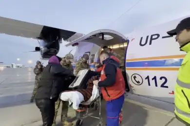 Самолёт МЧС доставил пациента в Астану 