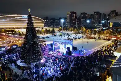 Где пройдут народные гуляния в новогоднюю ночь в Астане